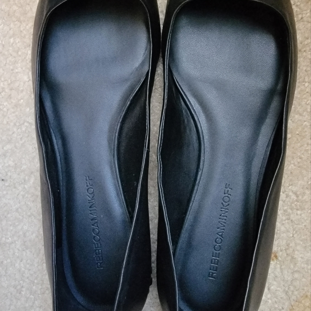 Rebecca Minkoff Studded Genuine Leather Flats